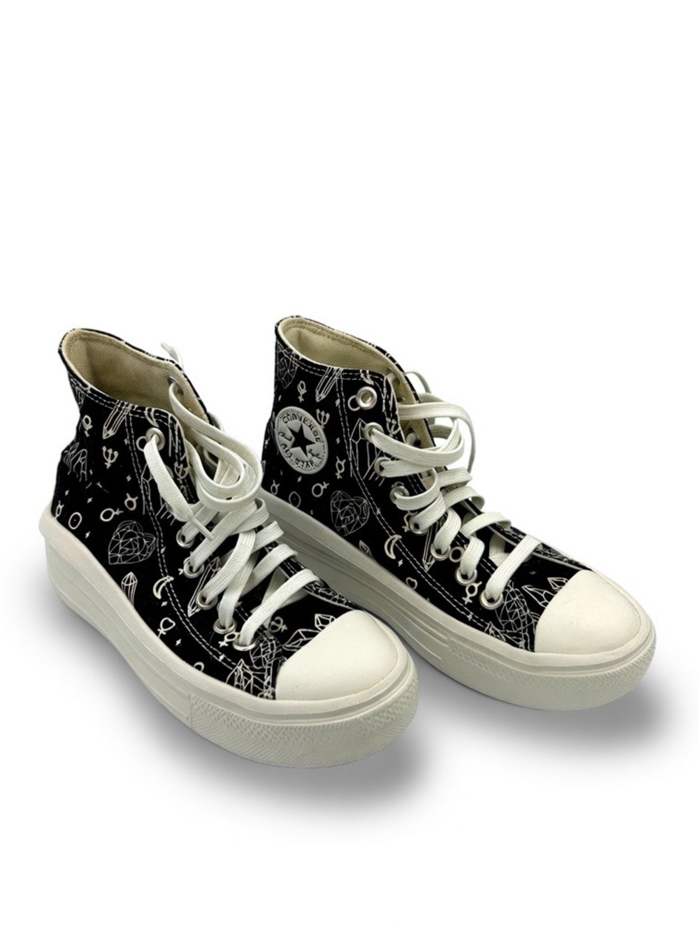 Converse Chuck Taylor All Star Crystal Energy Platform High Top Sneakers 6